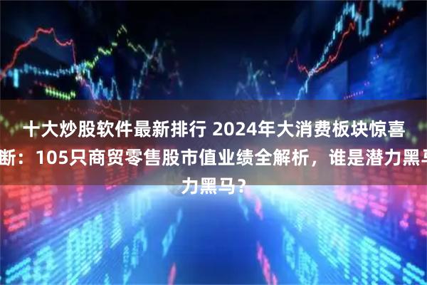 十大炒股软件最新排行 2024年大消费板块惊喜不断：105只商贸零售股市值业绩全解析，谁是潜力黑马？